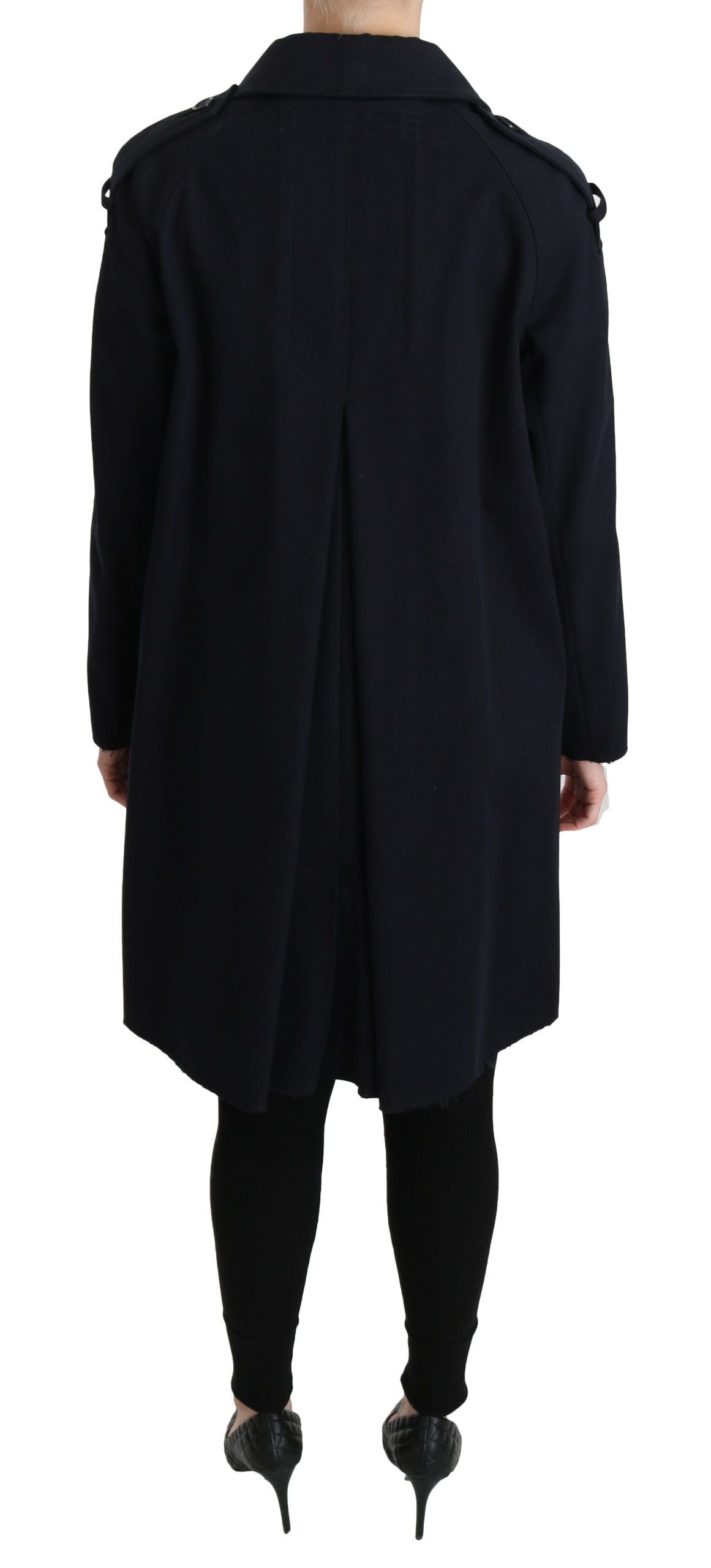 Manteau Dolce & Gabbana en coton bleu pour femme