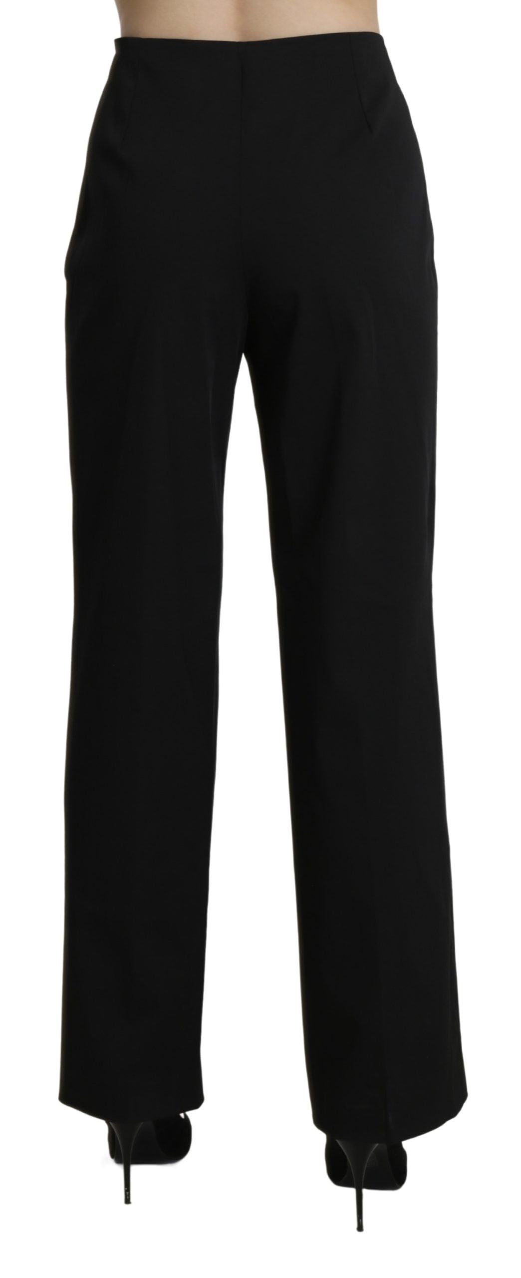 Pantalon droit taille haute noir BENCIVENGA
