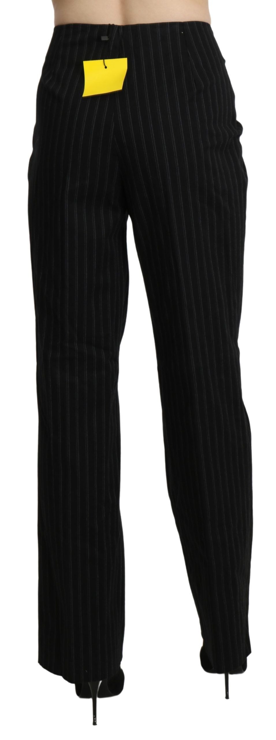 Pantalon droit taille haute noir BENCIVENGA