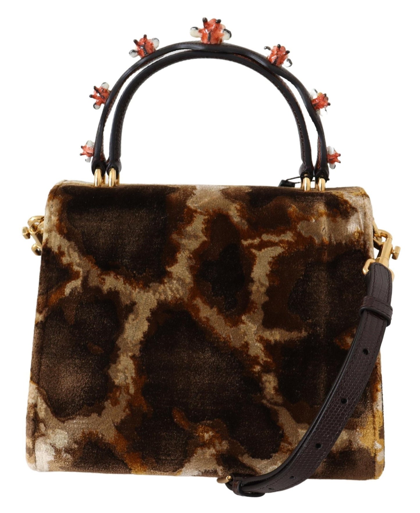 Sac à main bandoulière Dolce & Gabbana marron girafe Sacs WELCOME Purse