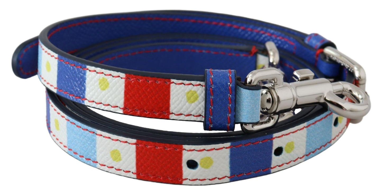 Bandoulière multicolore 100 % cuir Dolce & Gabbana