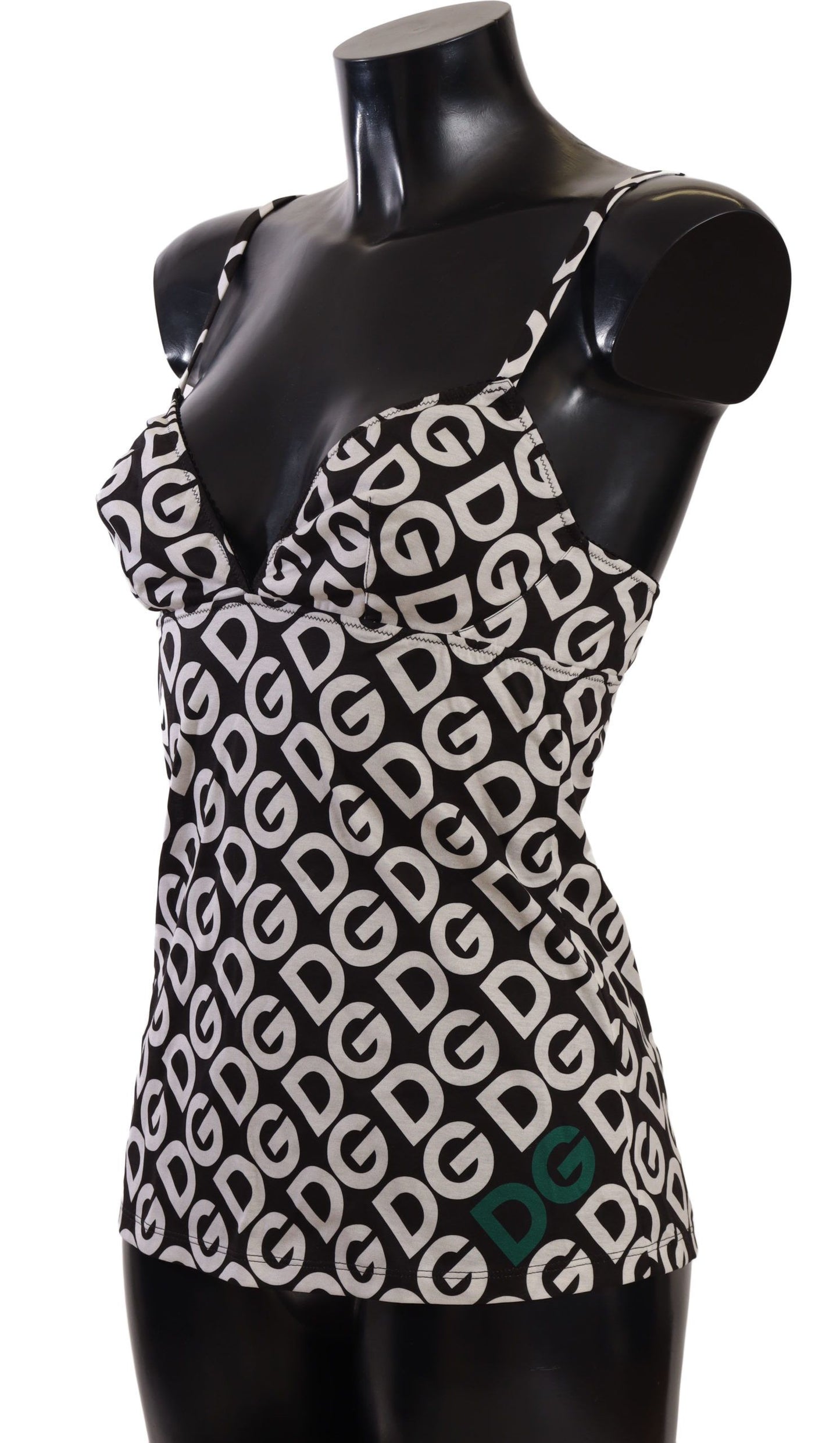 Sous-vêtements Dolce & Gabbana à imprimé logo noir et blanc