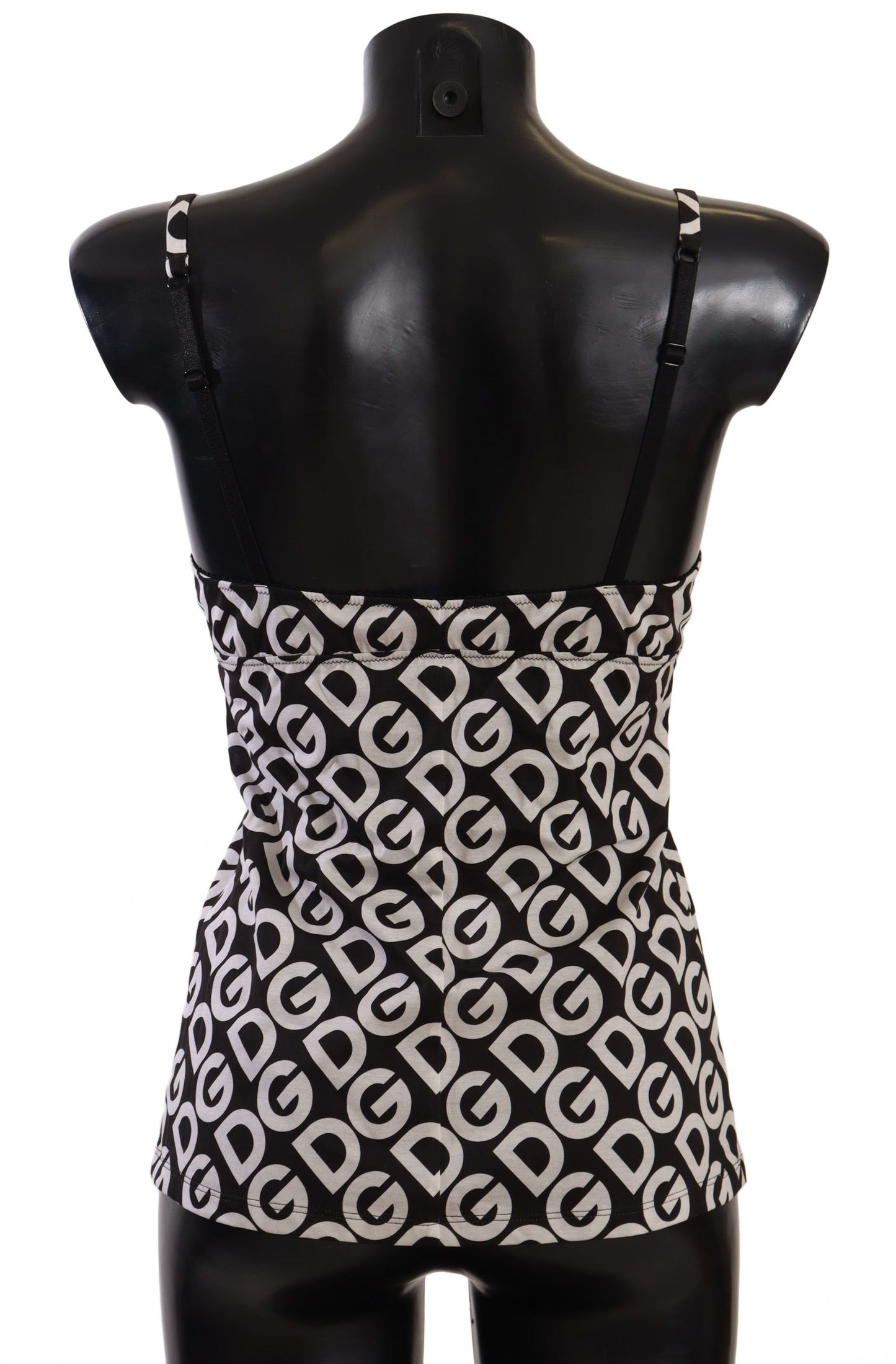 Sous-vêtements Dolce & Gabbana à imprimé logo noir et blanc