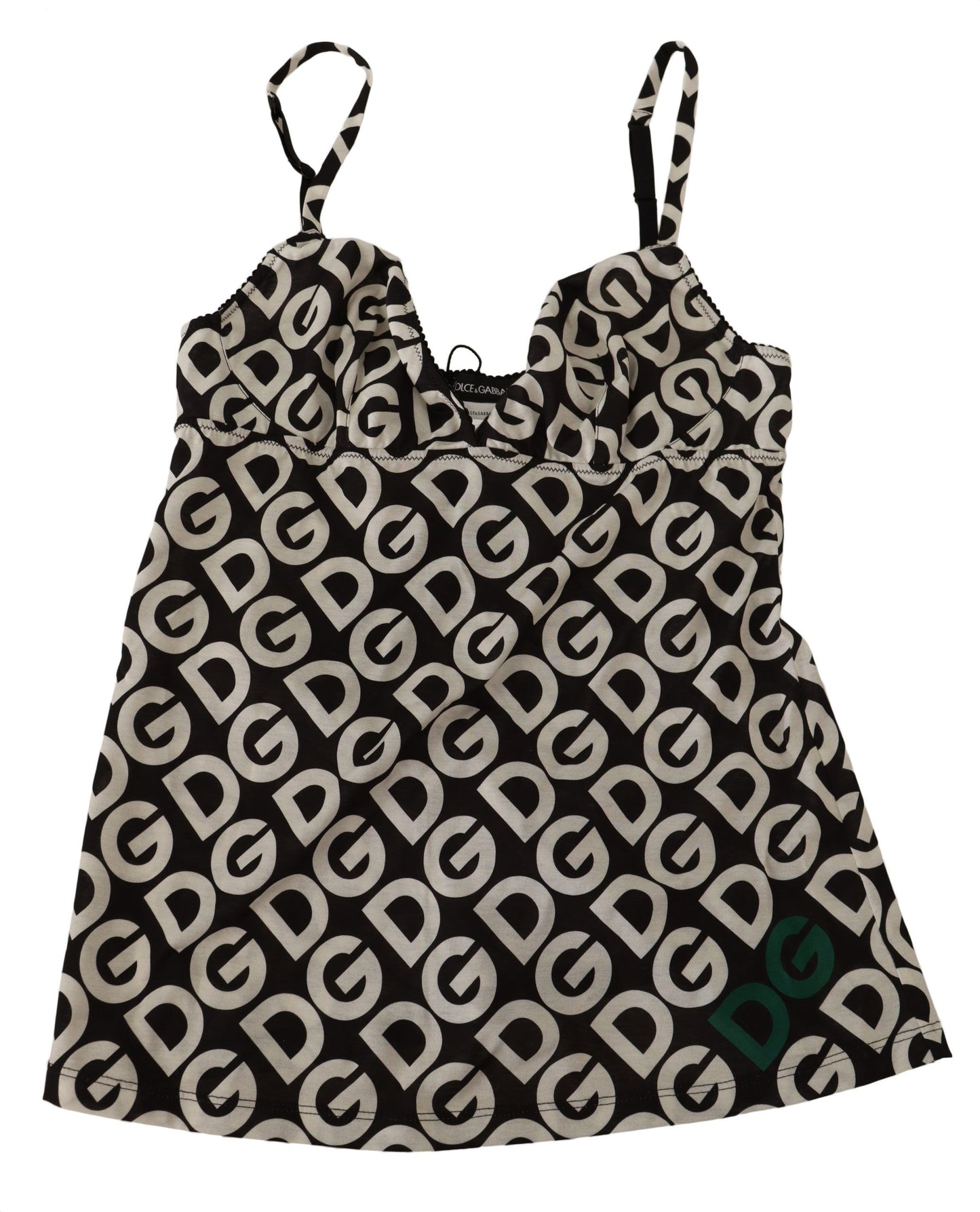 Sous-vêtements Dolce & Gabbana à imprimé logo noir et blanc