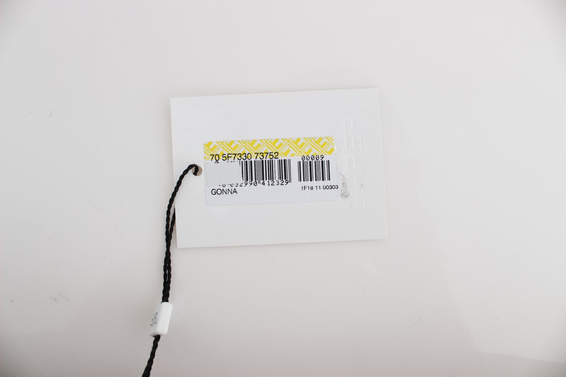 GF Ferre Purple Short Flannel Skirt