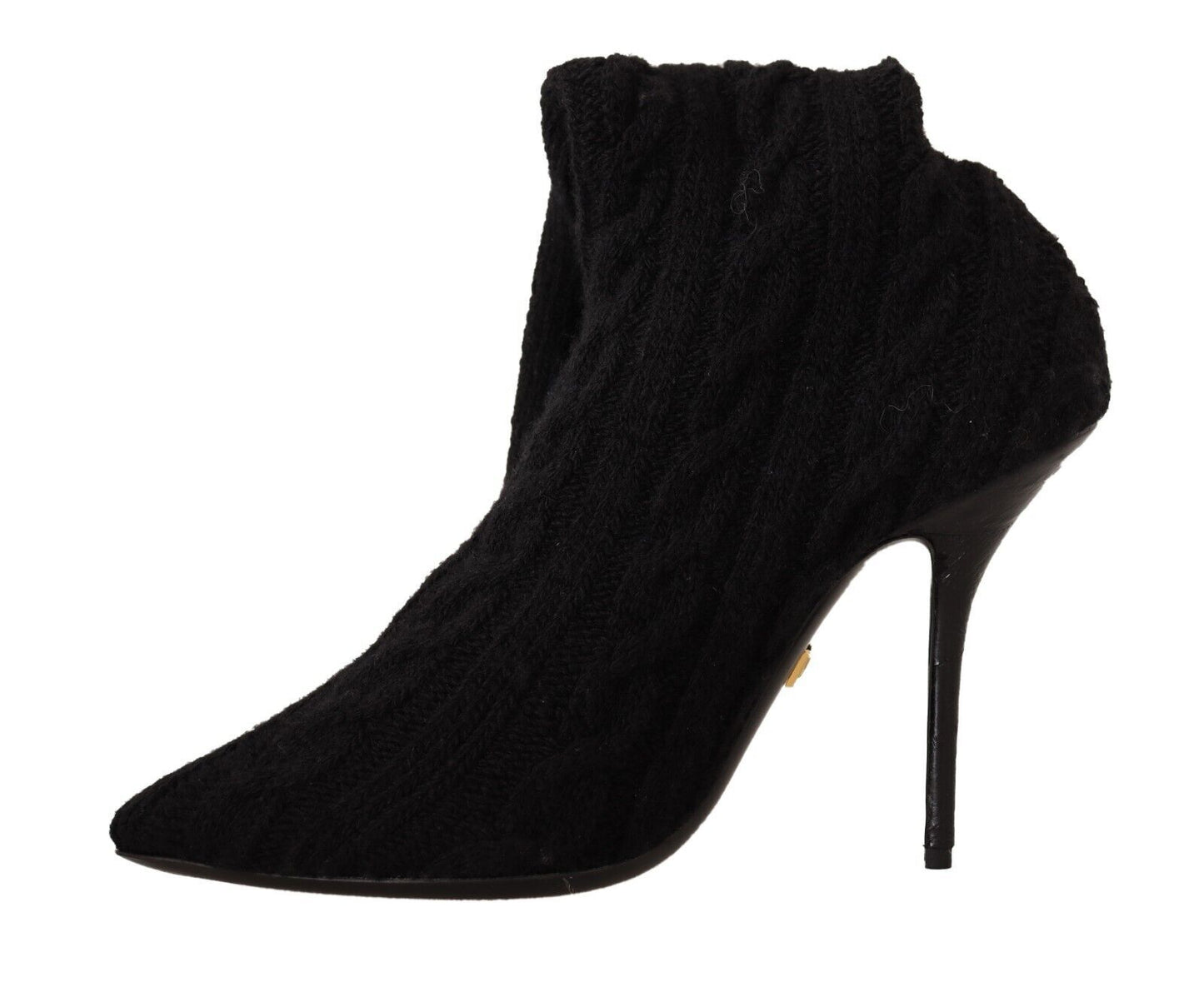 Bottines montantes noires extensibles Dolce & Gabbana