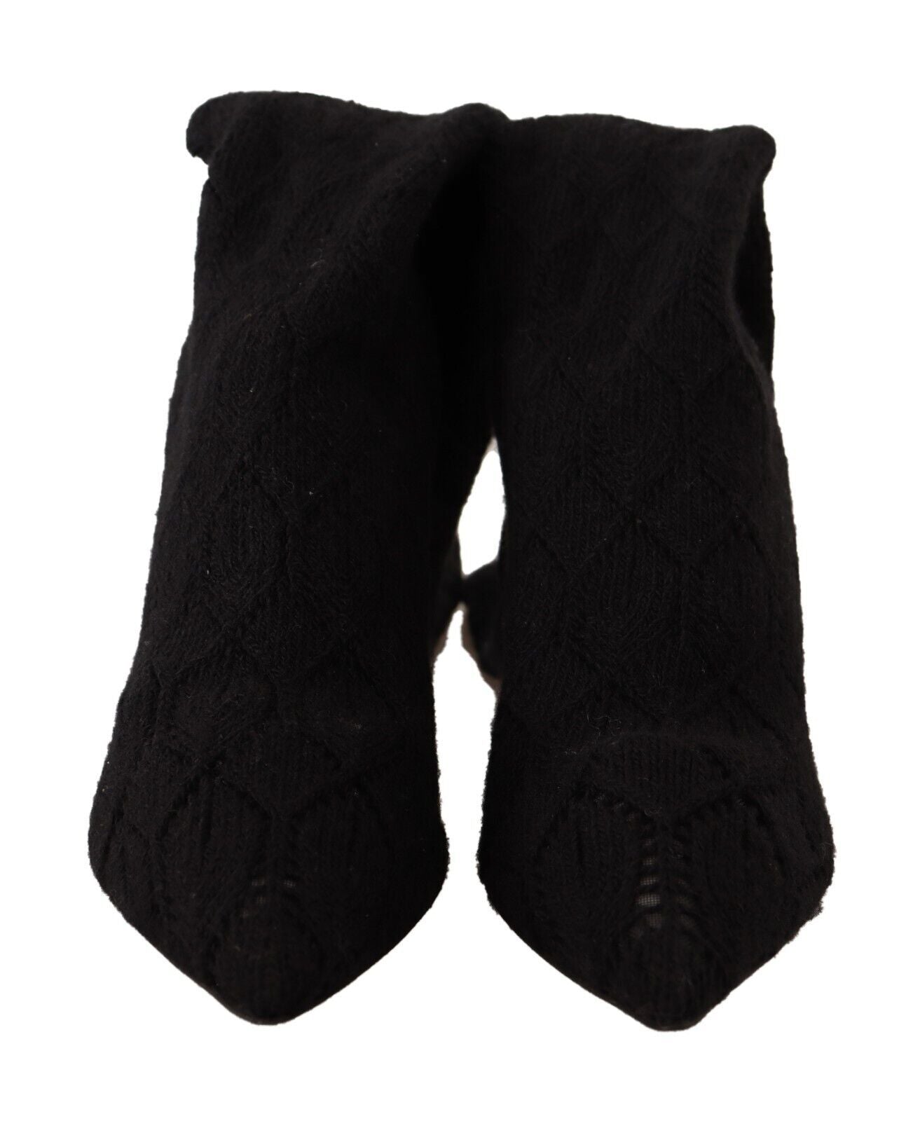 Bottines montantes noires extensibles Dolce & Gabbana