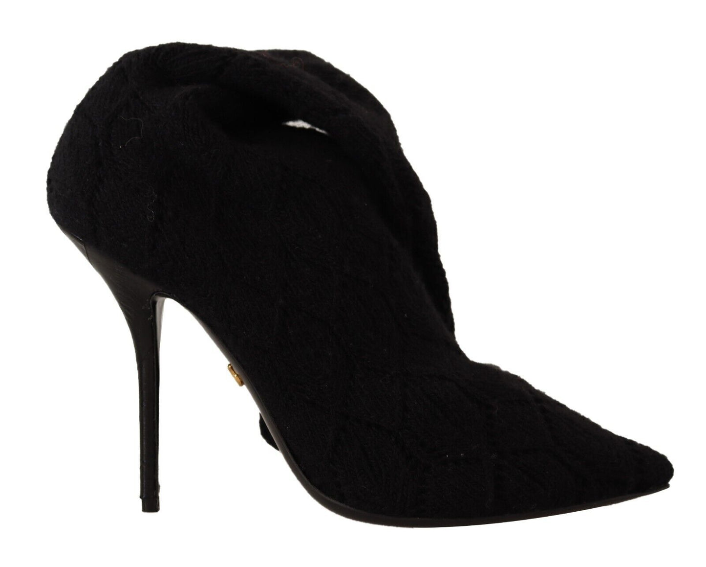Bottines montantes noires extensibles Dolce & Gabbana