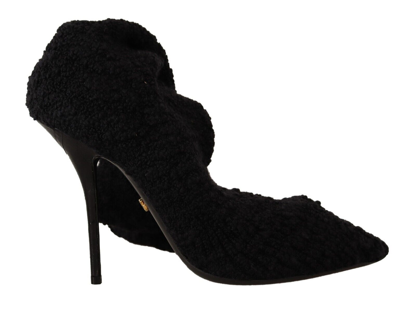 Bottines montantes noires extensibles Dolce & Gabbana