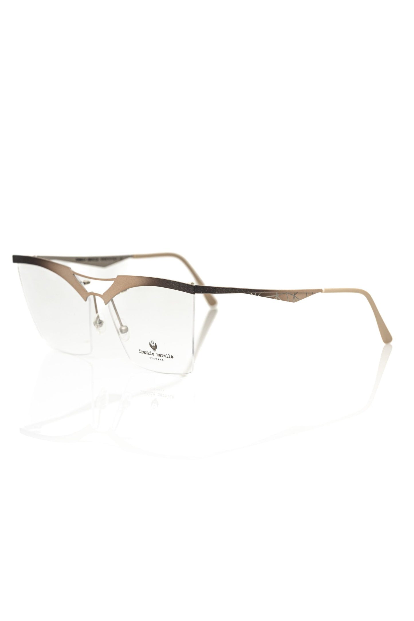 Frankie Morello Gold Metallic Damenbrille
