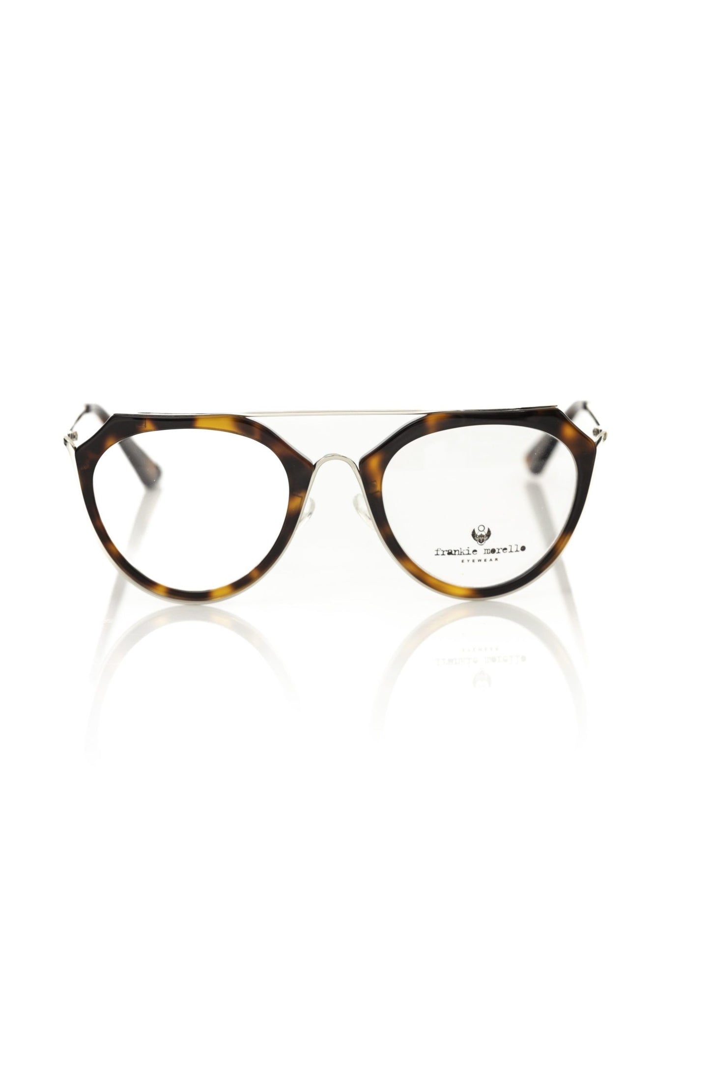 Frankie Morello Braunes Acetat Damengestell