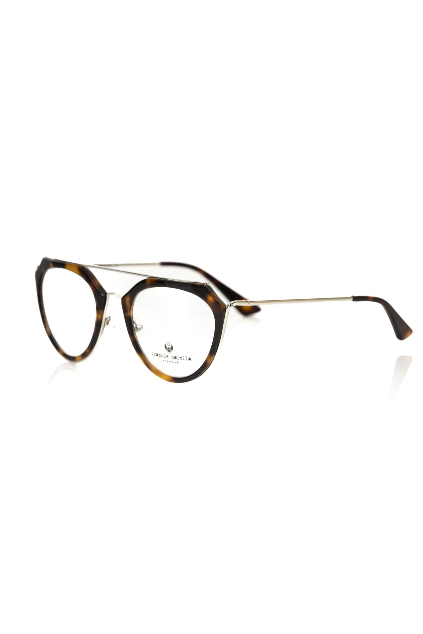 Frankie Morello Braunes Acetat Damengestell