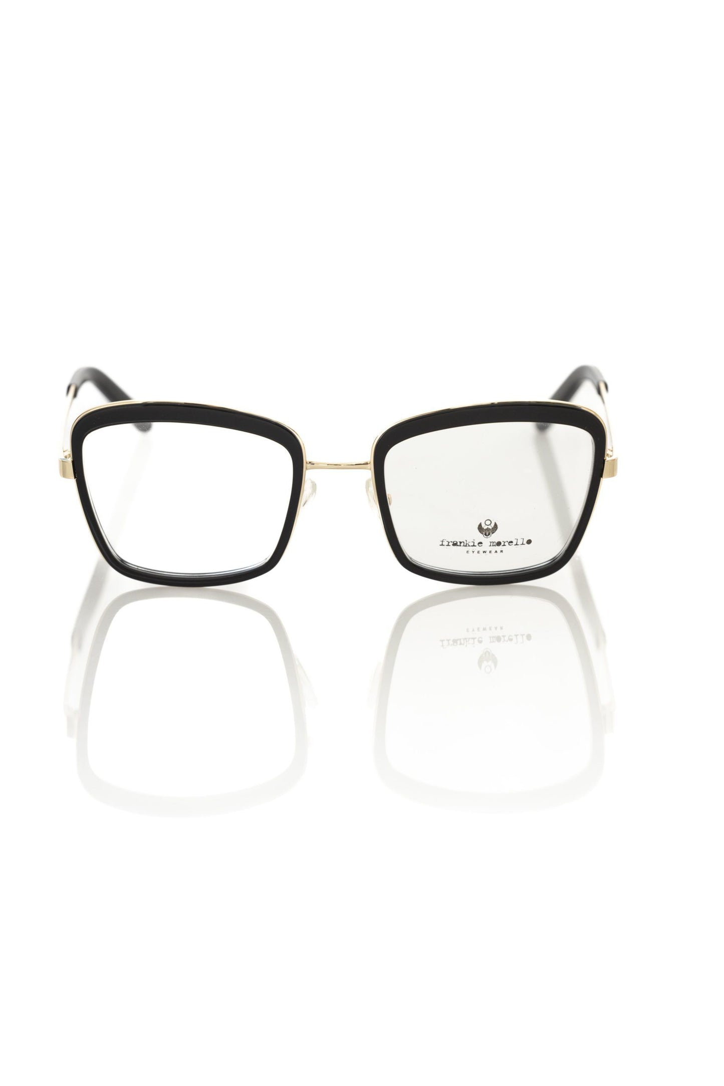 Frankie Morello Schwarz Metallic Damenbrille