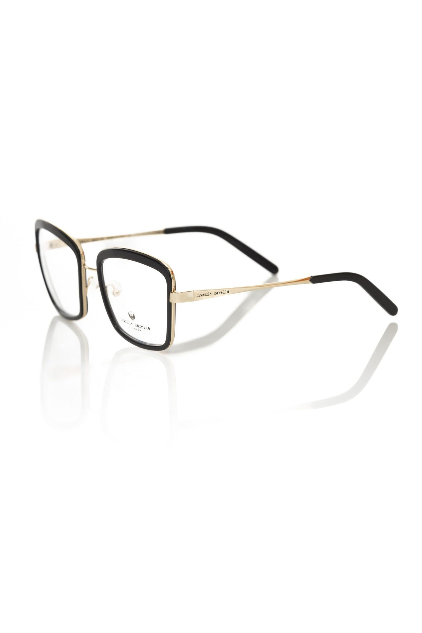 Frankie Morello Schwarz Metallic Damenbrille