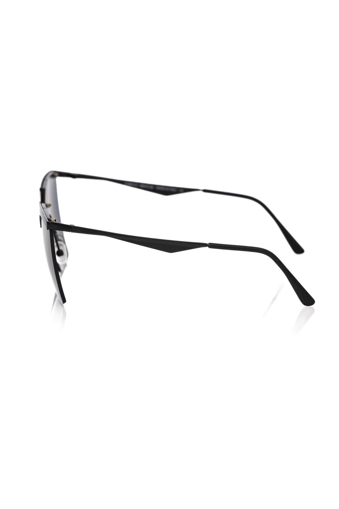 Frankie Morello Damen-Sonnenbrille in Schwarz-Metallic