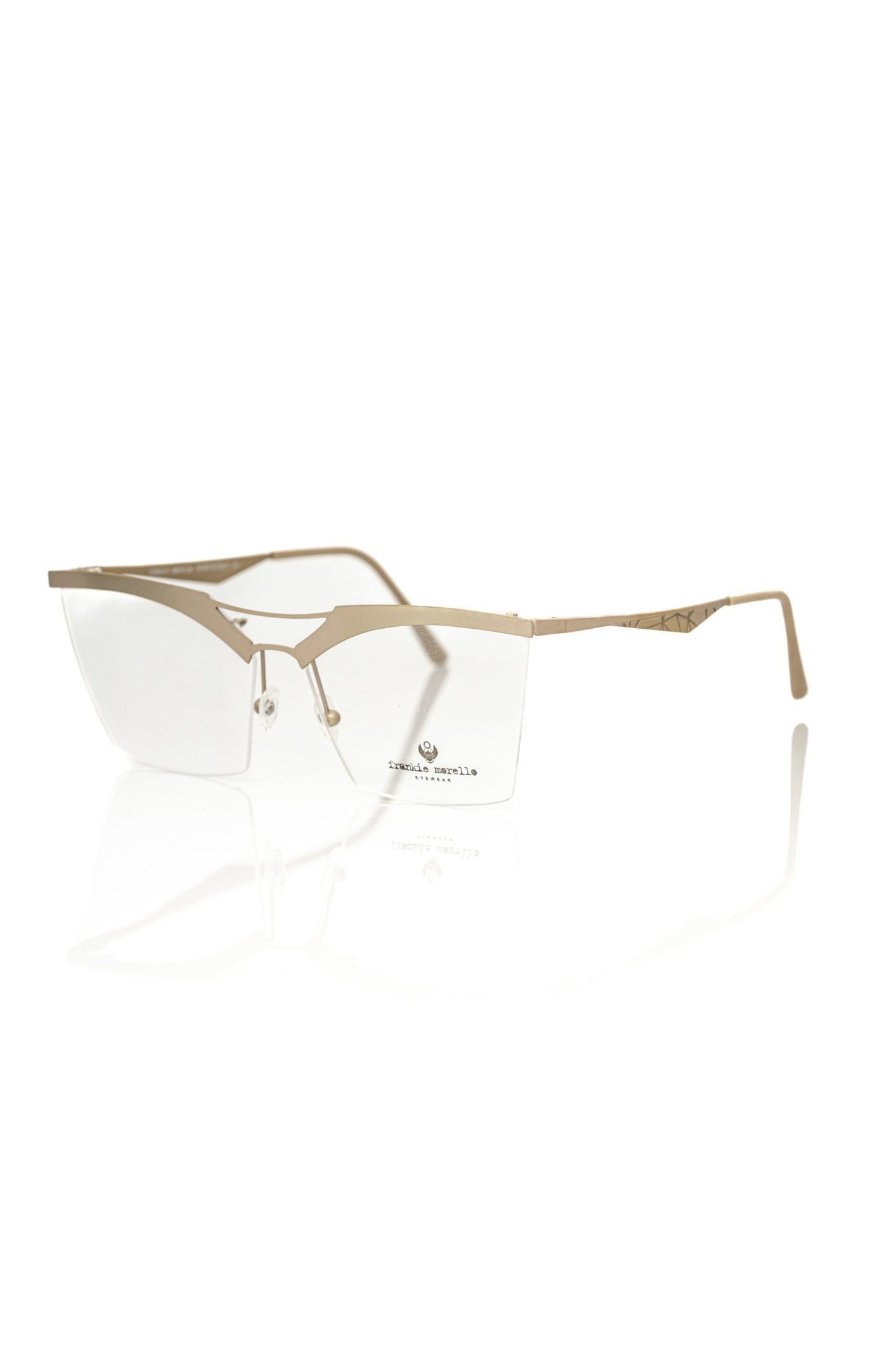 Frankie Morello Damenbrille in Braun-Metallic