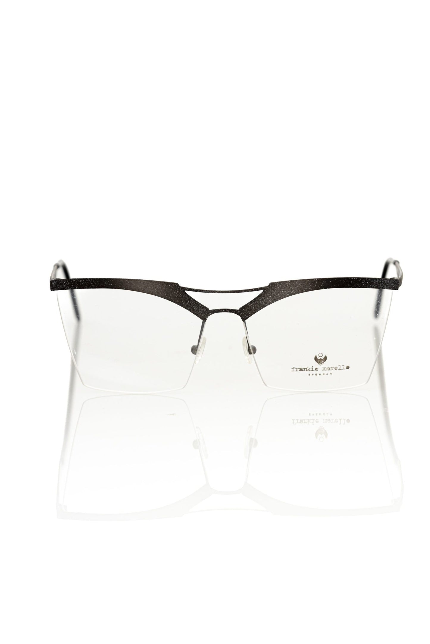 Frankie Morello Damenbrille in Schwarz-Metallic