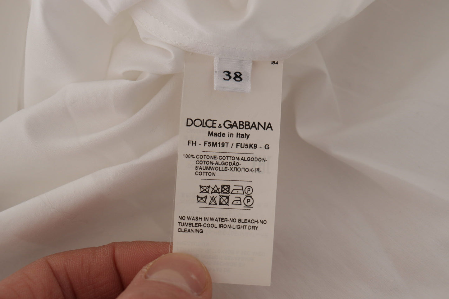 Dolce & Gabbana – Weißes, ärmelloses Smoking-Bluse-Oberteil