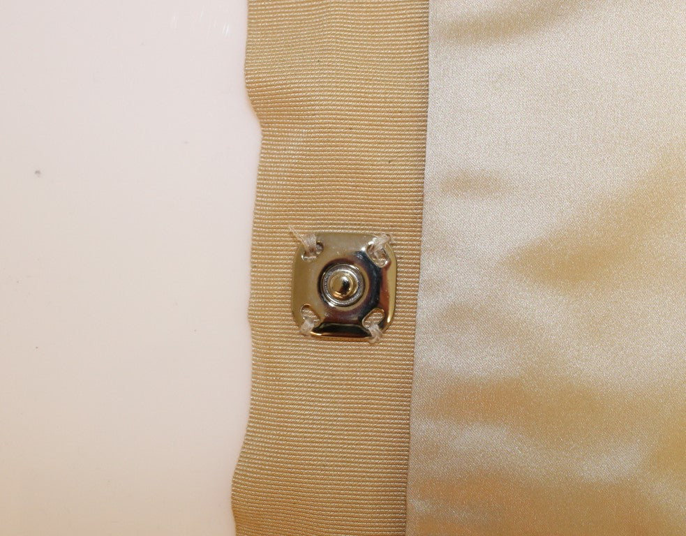 Foulard en fourrure de vison beige Dolce & Gabbana
