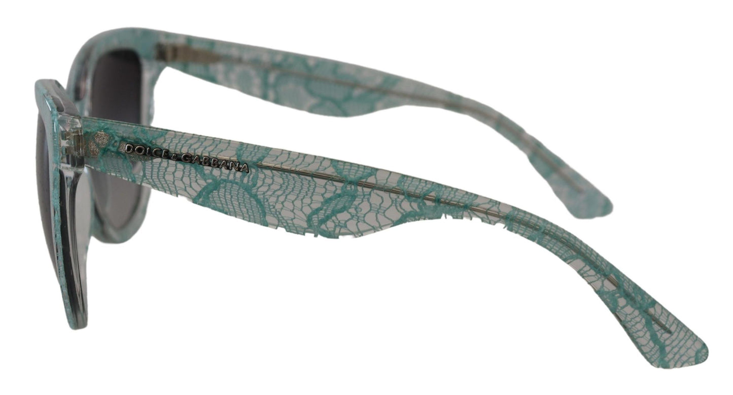Lunettes de soleil rondes en acétate et cristal Dolce & Gabbana DG4190