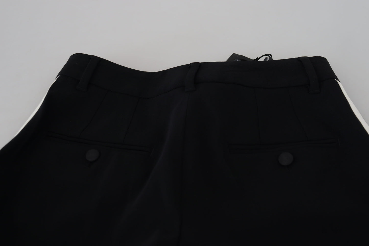 Pantalon taille haute noir Dolce & Gabbana pour femme