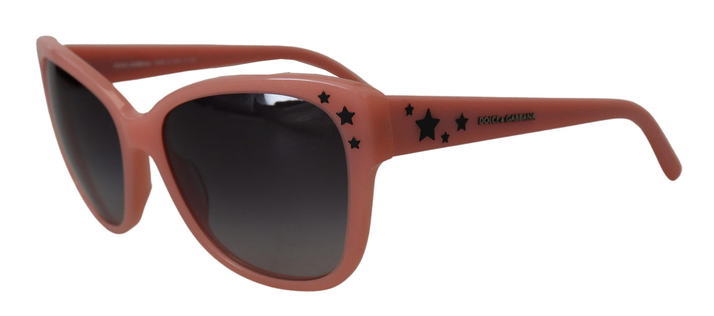 Lunettes de soleil Dolce & Gabbana DG4124 à monture en acétate rose et étoiles