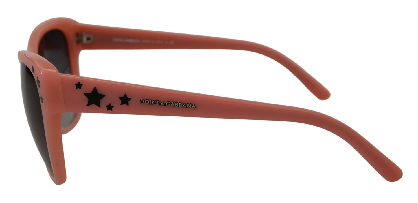 Lunettes de soleil Dolce & Gabbana DG4124 à monture en acétate rose et étoiles