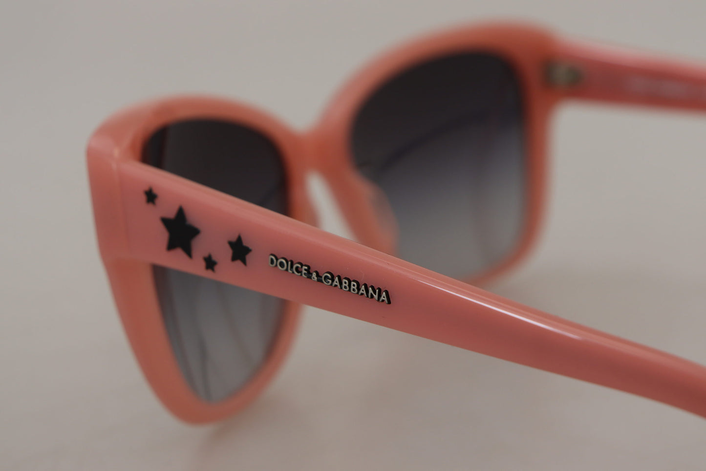 Lunettes de soleil Dolce & Gabbana DG4124 à monture en acétate rose et étoiles