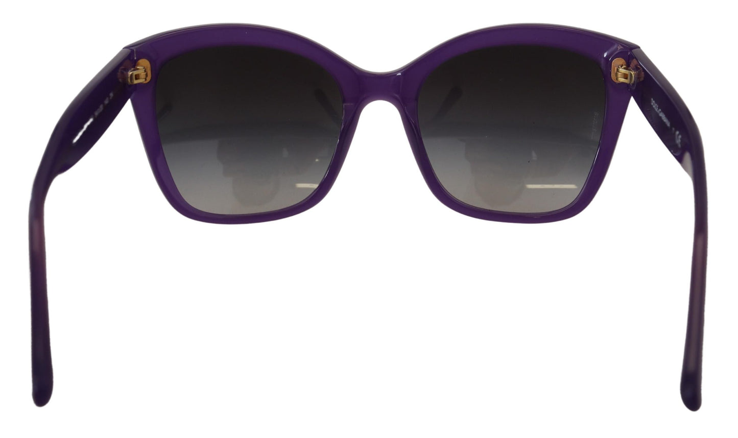 Lunettes de soleil carrées à monture intégrale en acétate violet Dolce & Gabbana DG4240