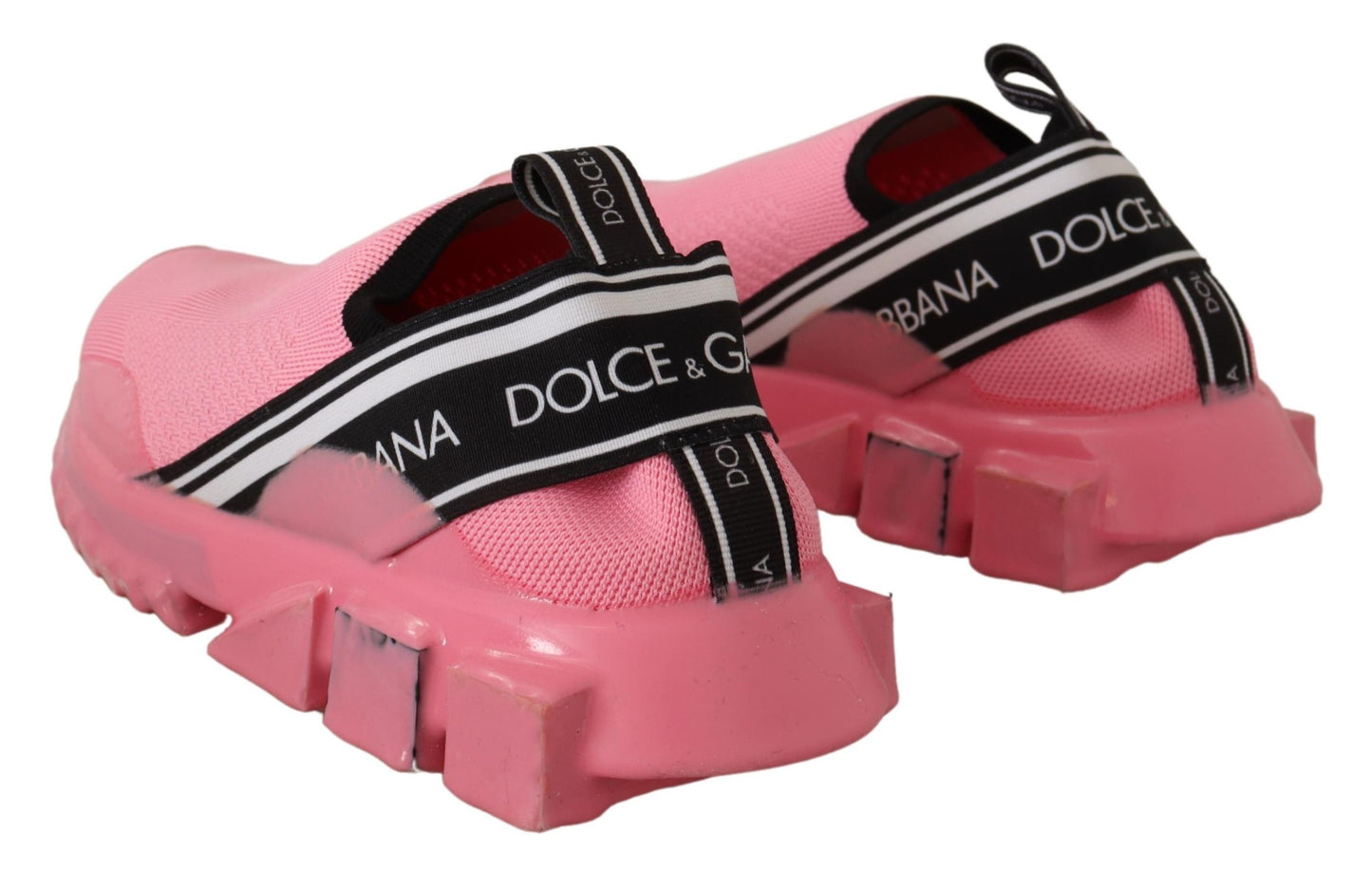 Baskets basses décontractées roses Sorrento de Dolce & Gabbana