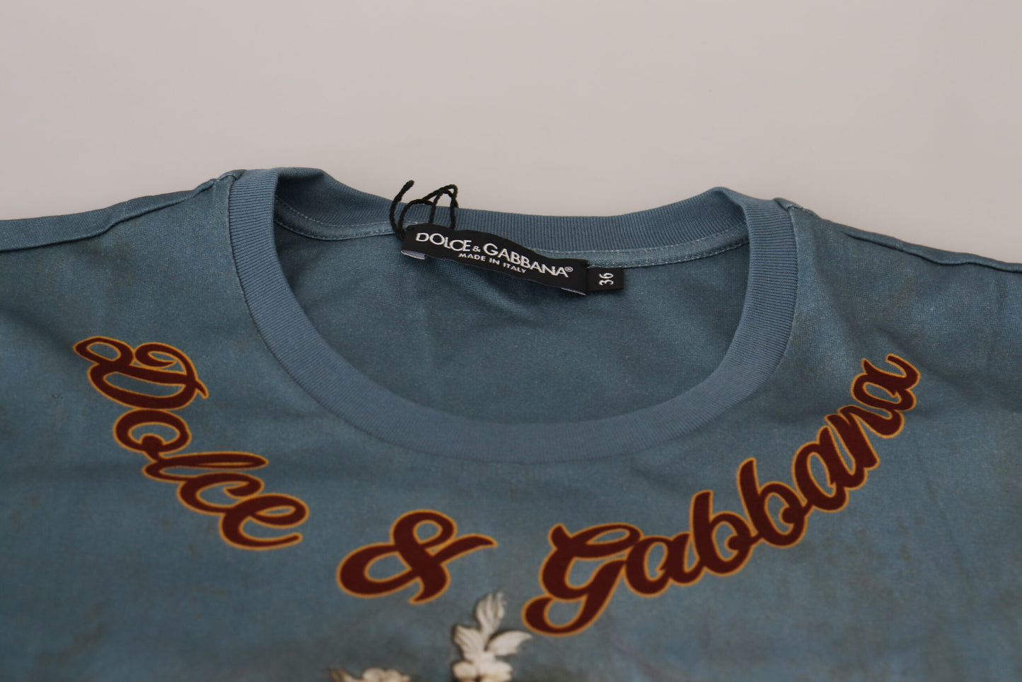Dolce & Gabbana Haut imprimé ange multicolore avec logo DG