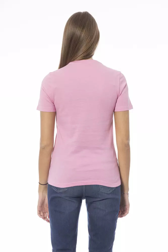 Baldinini Trend Multicolor Cotton T-Shirt