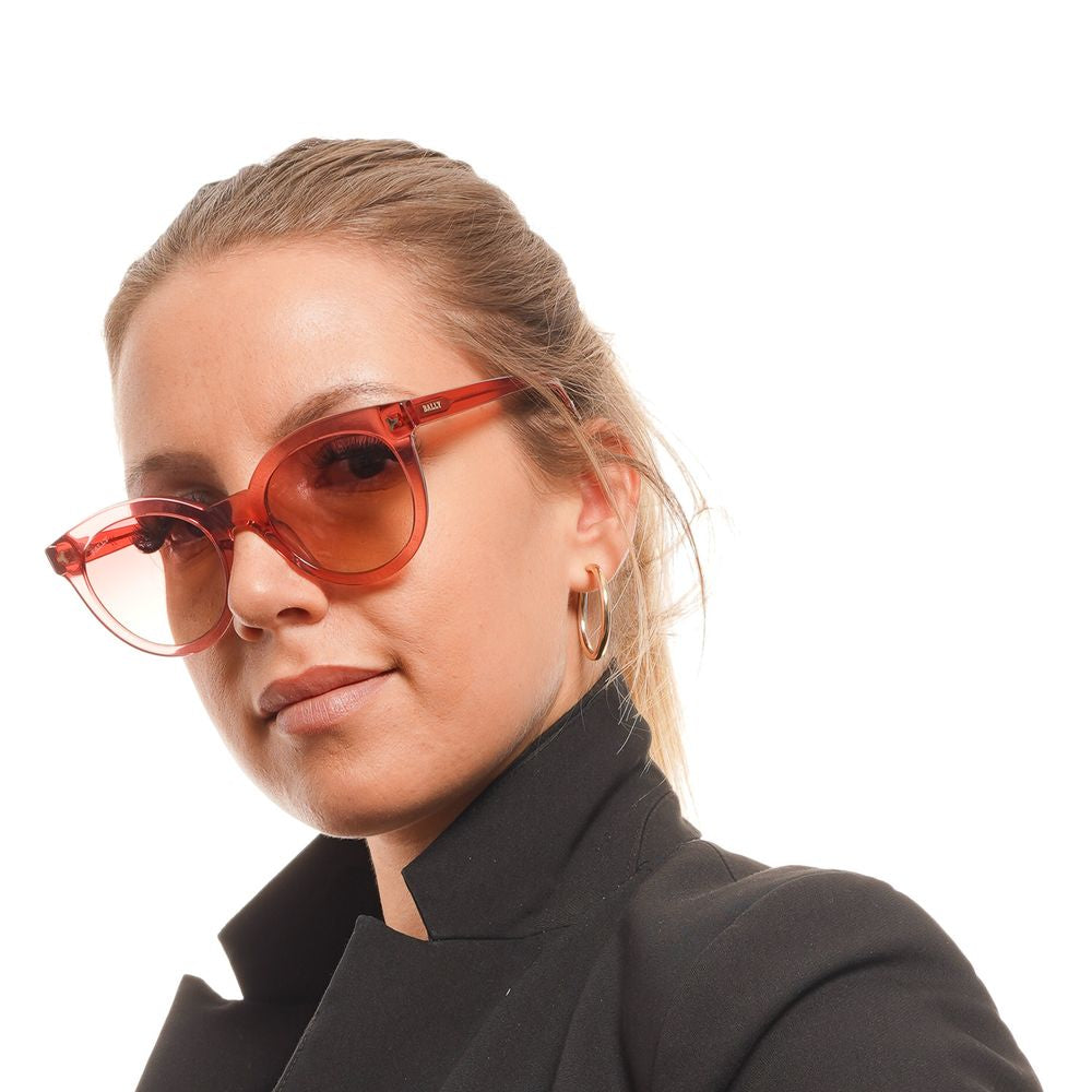 Lunettes de soleil Bally rouges pour femmes