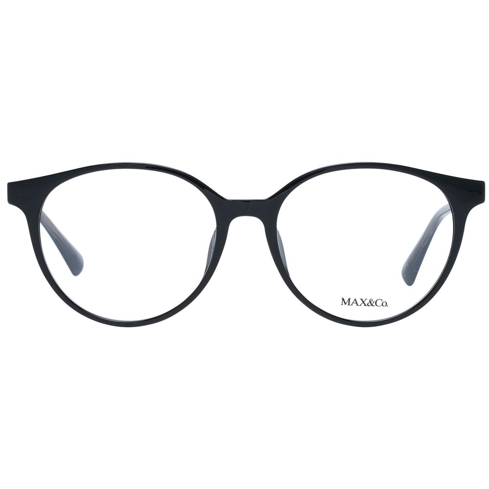 Montures optiques noires pour femmes Max & Co