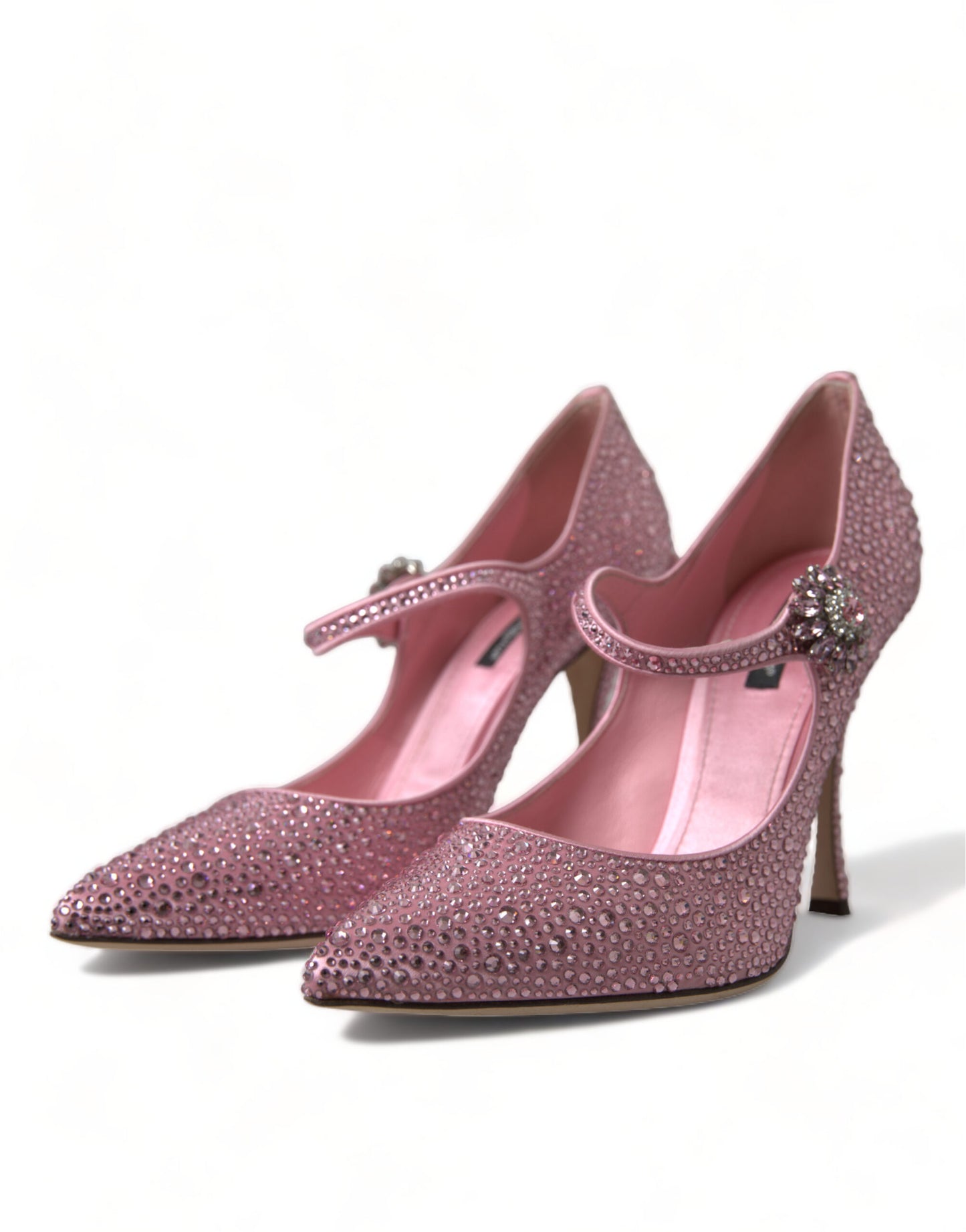 Escarpins Dolce & Gabbana à talons et strass roses