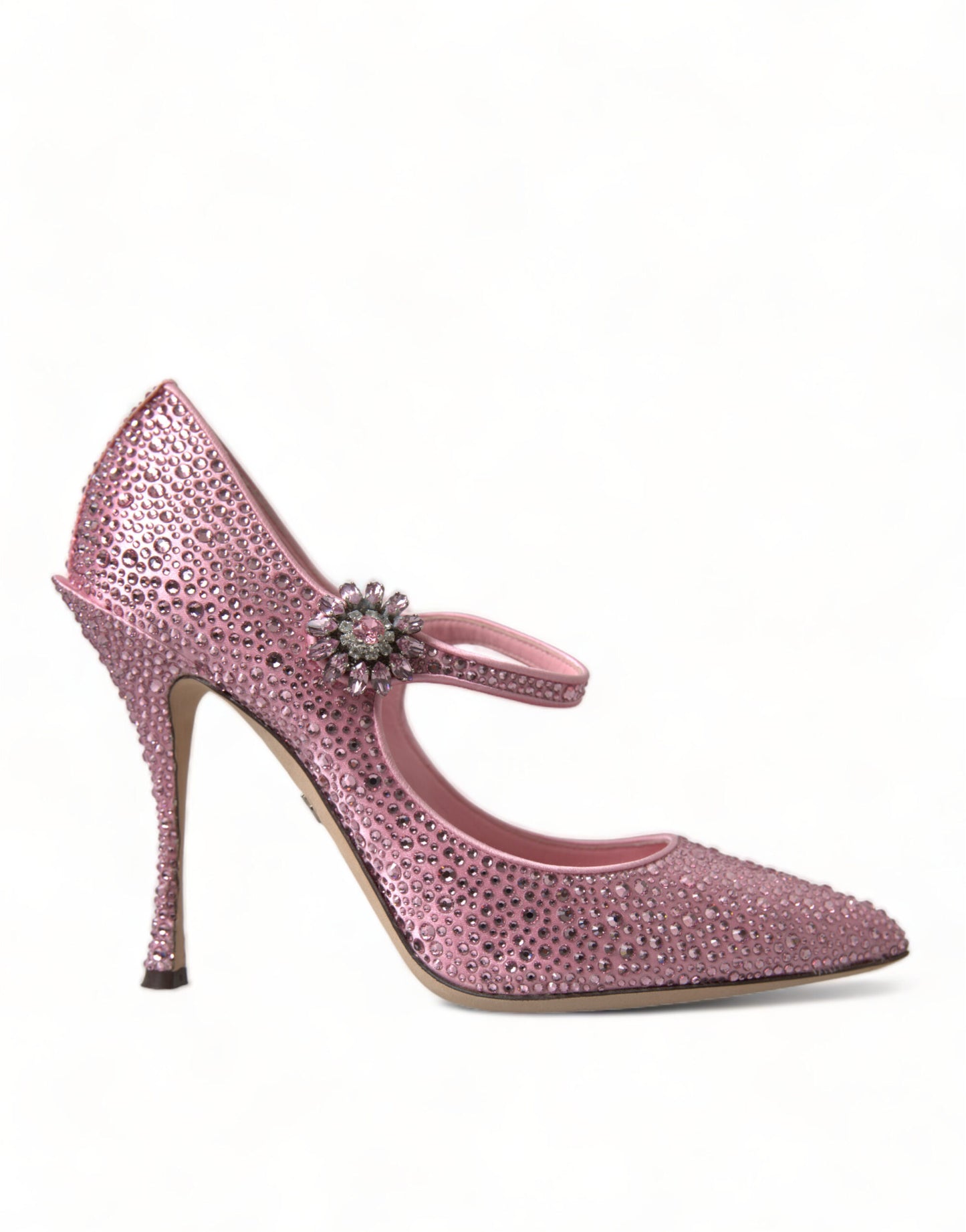 Escarpins Dolce & Gabbana à talons et strass roses
