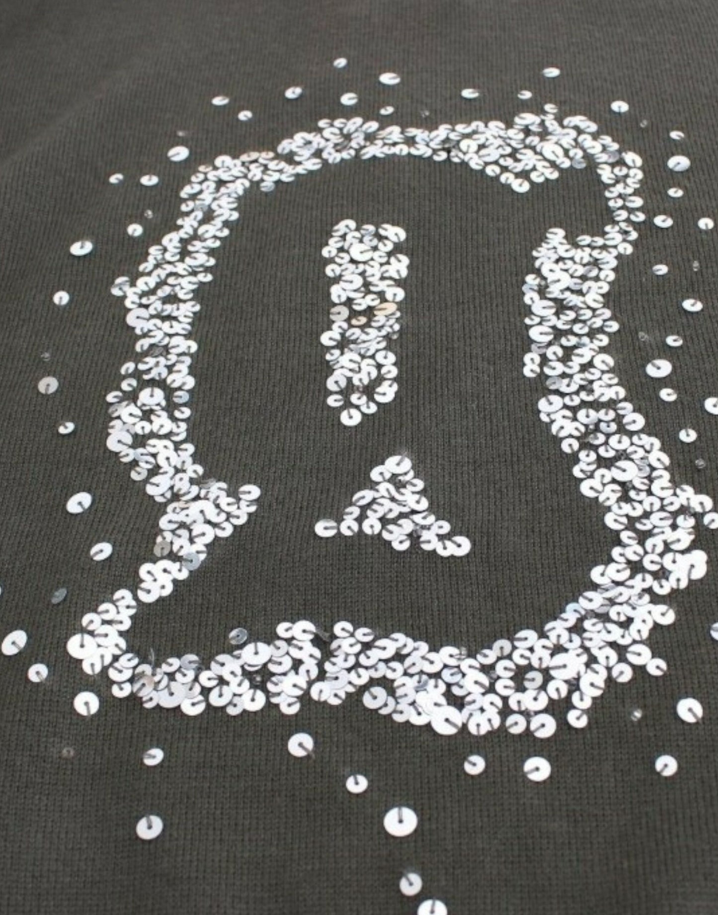 John Galliano Green wool turtleneck sweater