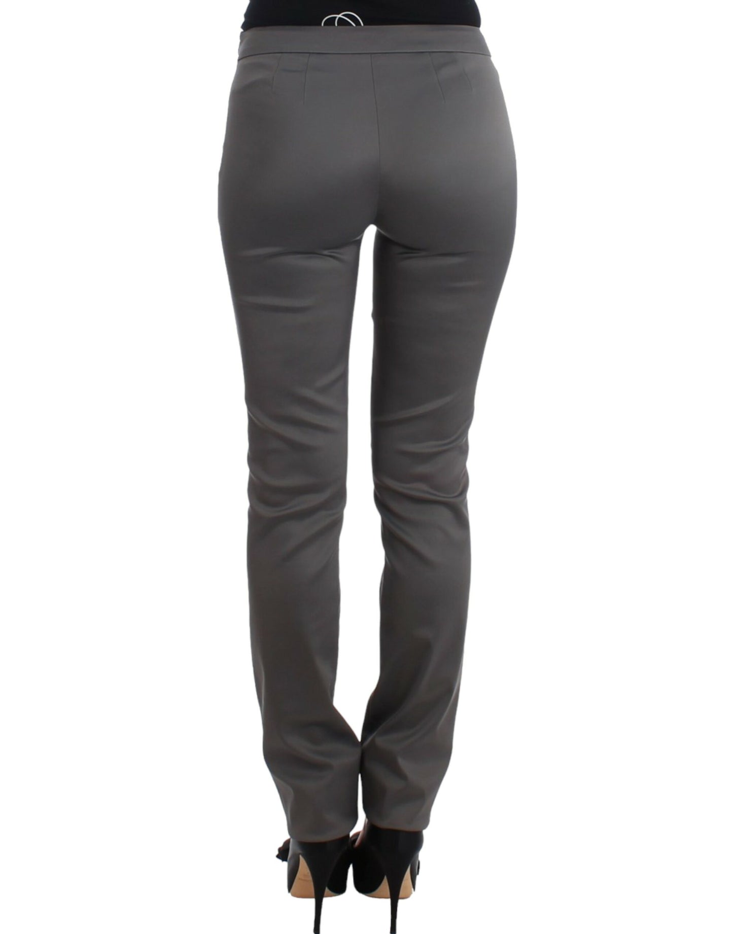 Pantalon slim gris John Galliano