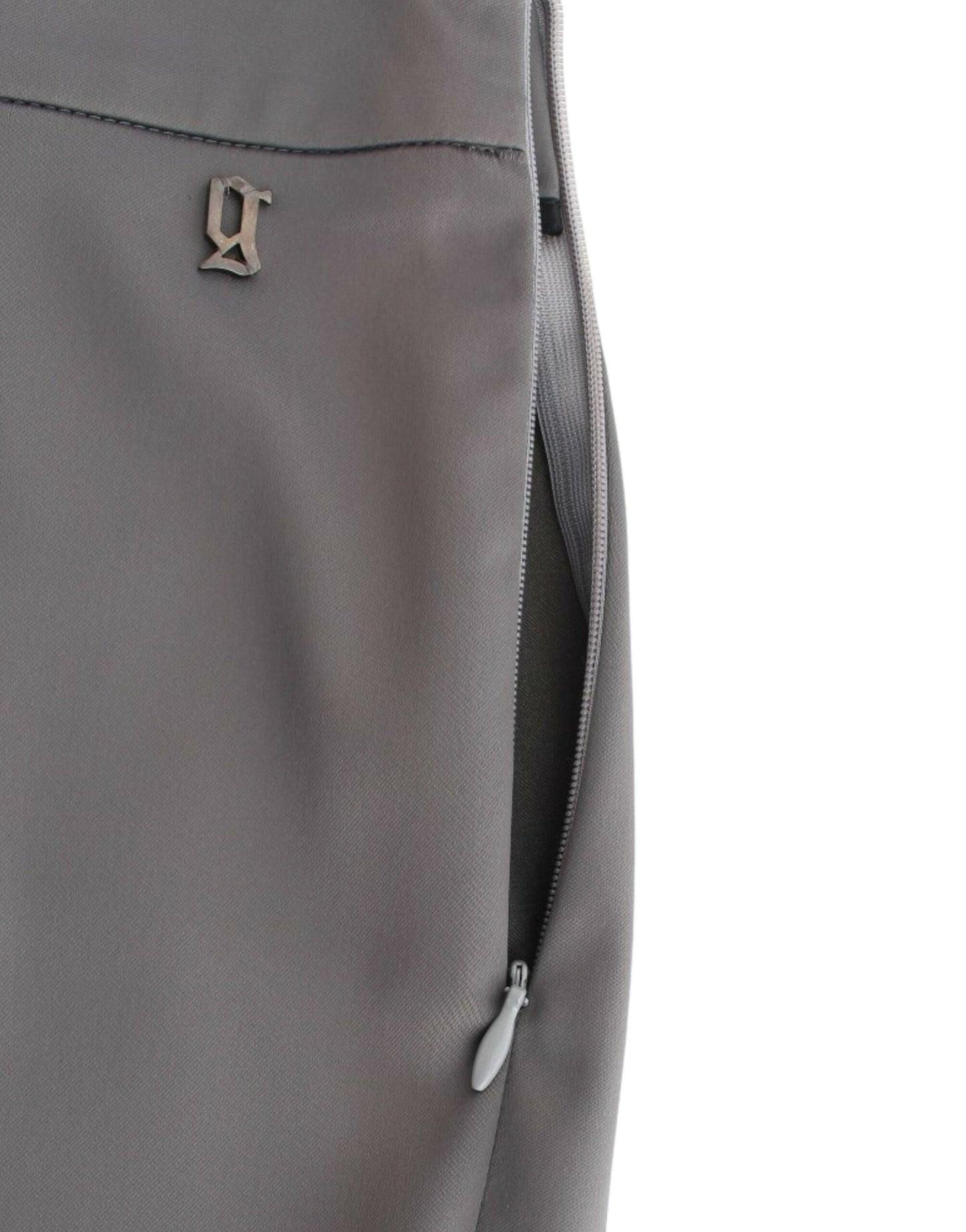 Pantalon slim gris John Galliano