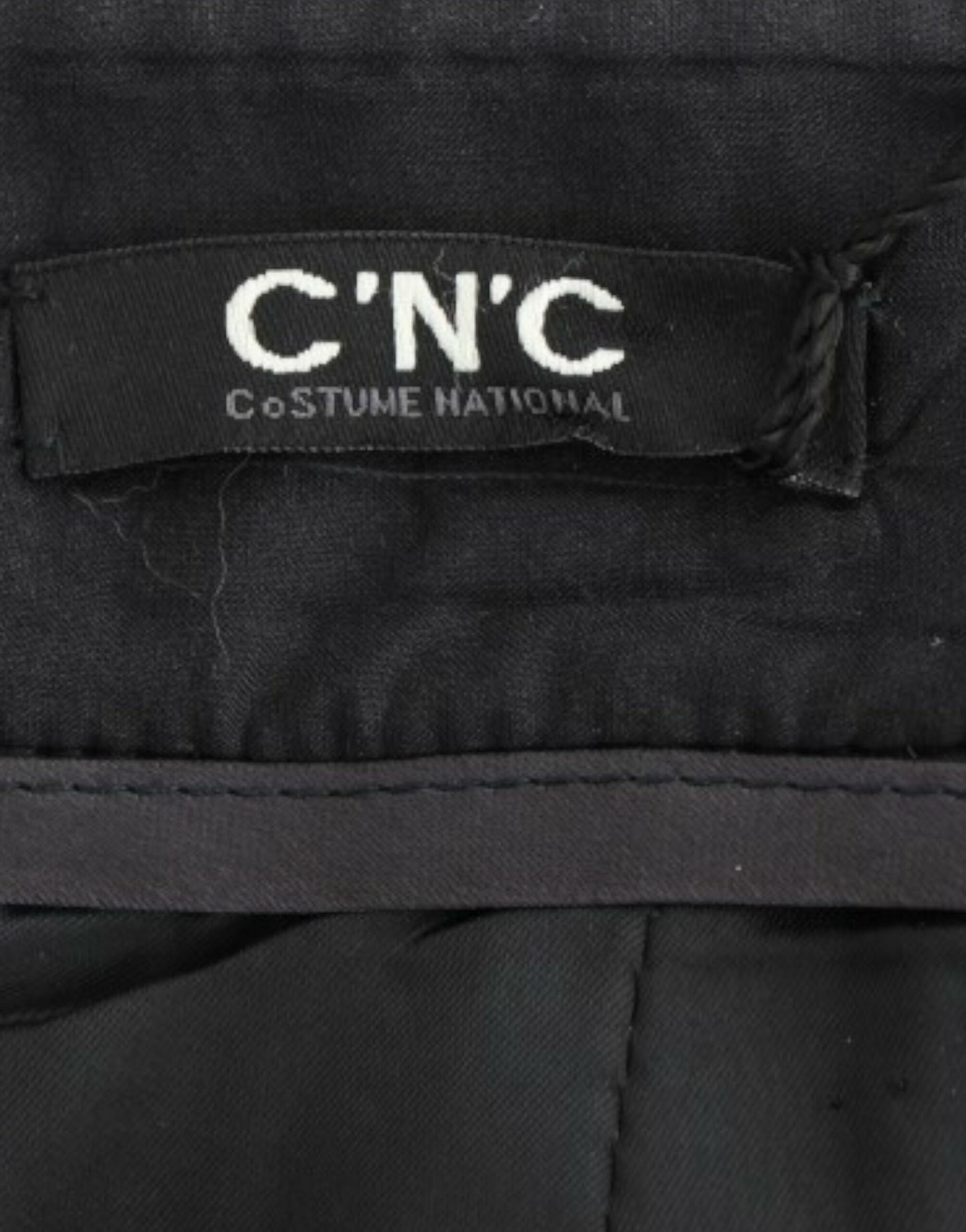 Costume National Mini-jupe en laine grise