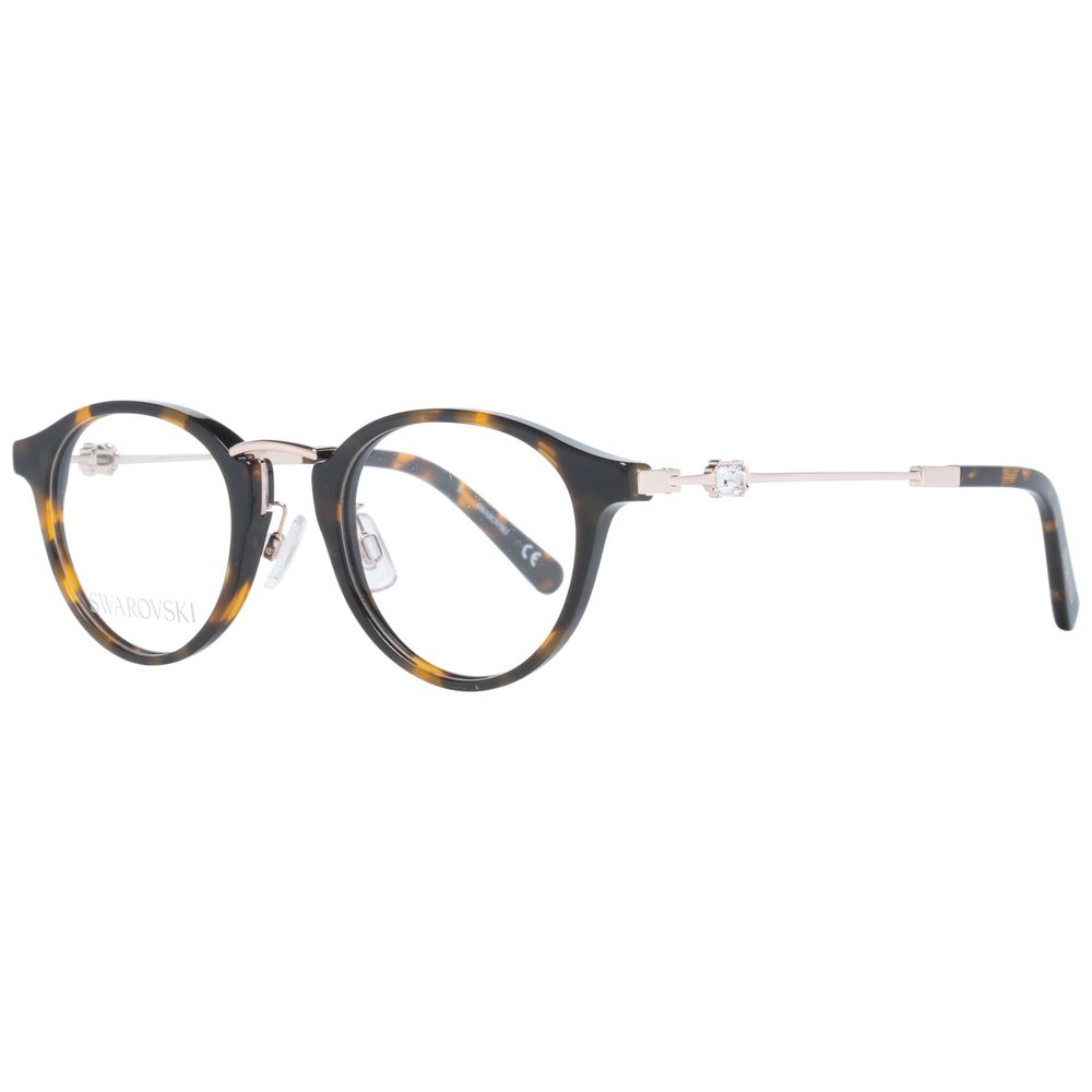 Montures optiques marron Swarovski pour femmes
