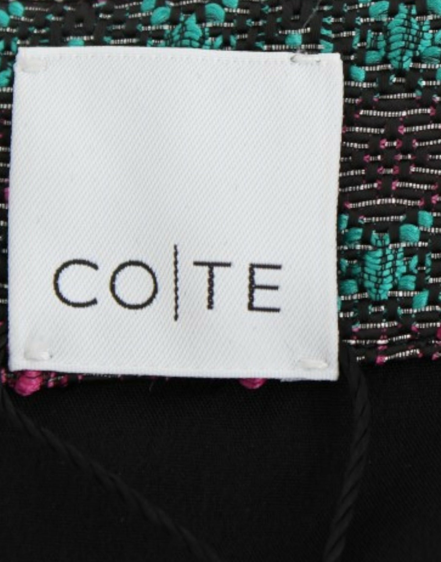 CO|TE Multicolor Doris short sleeve dress