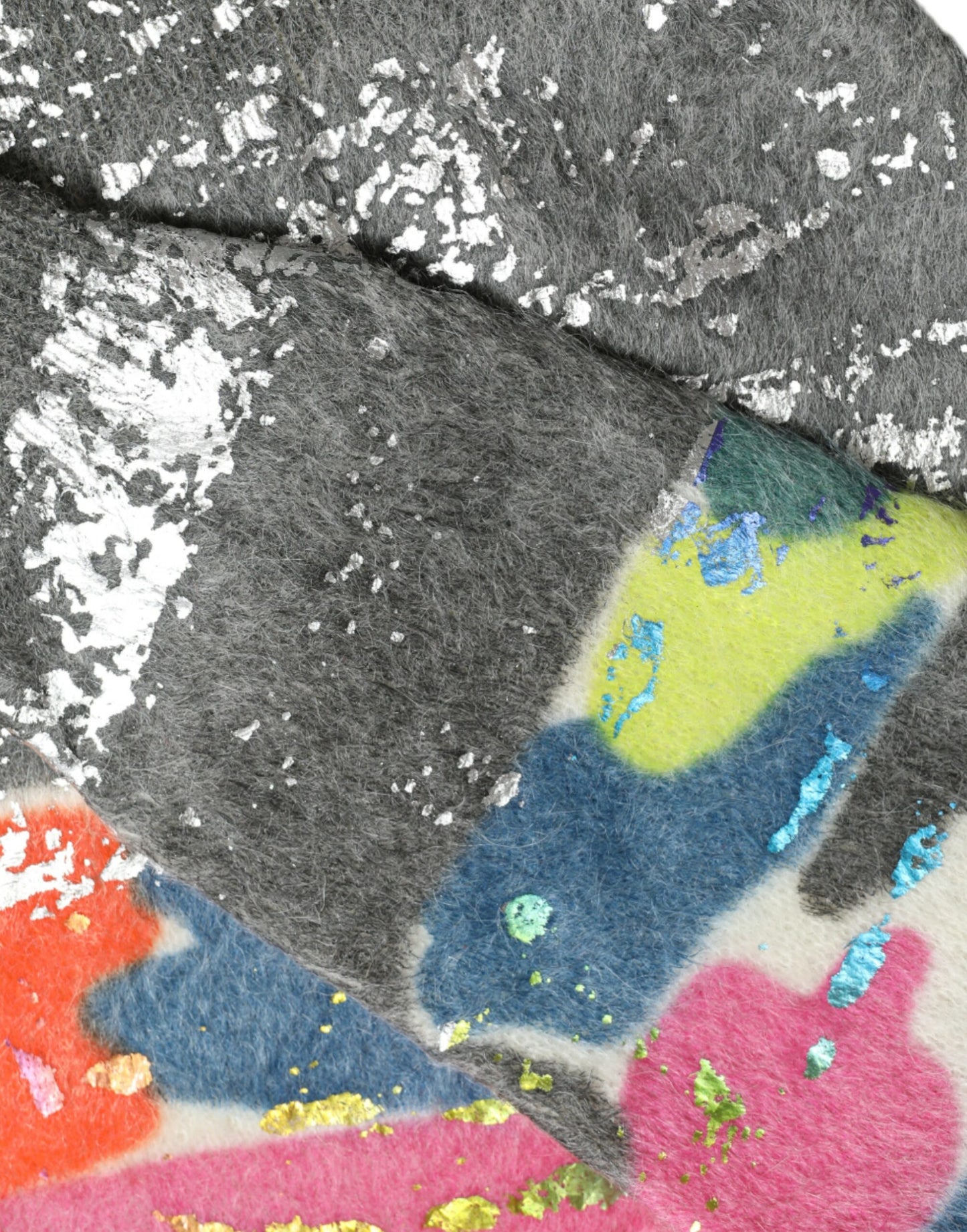 Pull à col roulé en mohair multicolore Dolce & Gabbana