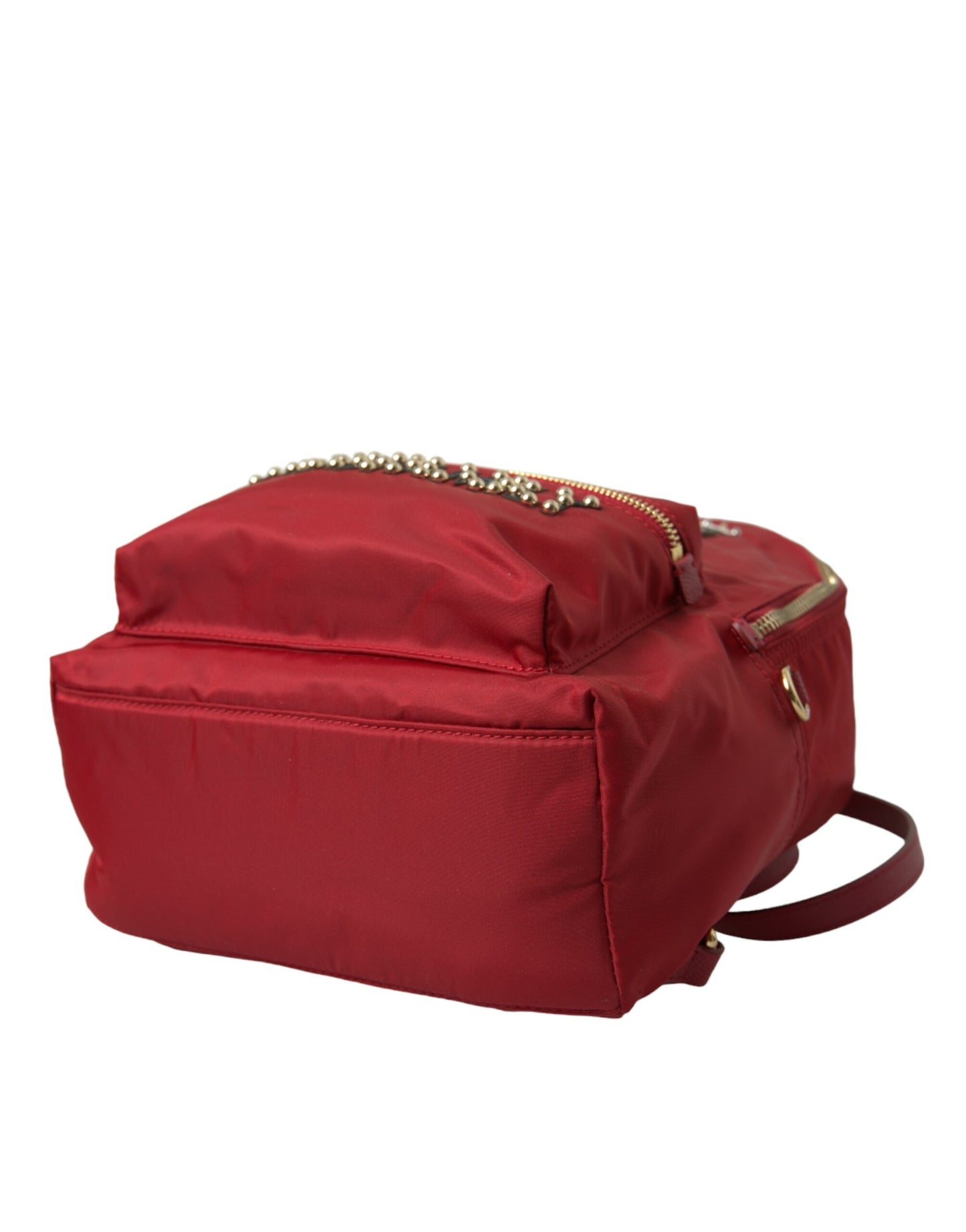 Sac à dos Dolce & Gabbana rouge #DGFAMILY orné de strass VULCANO