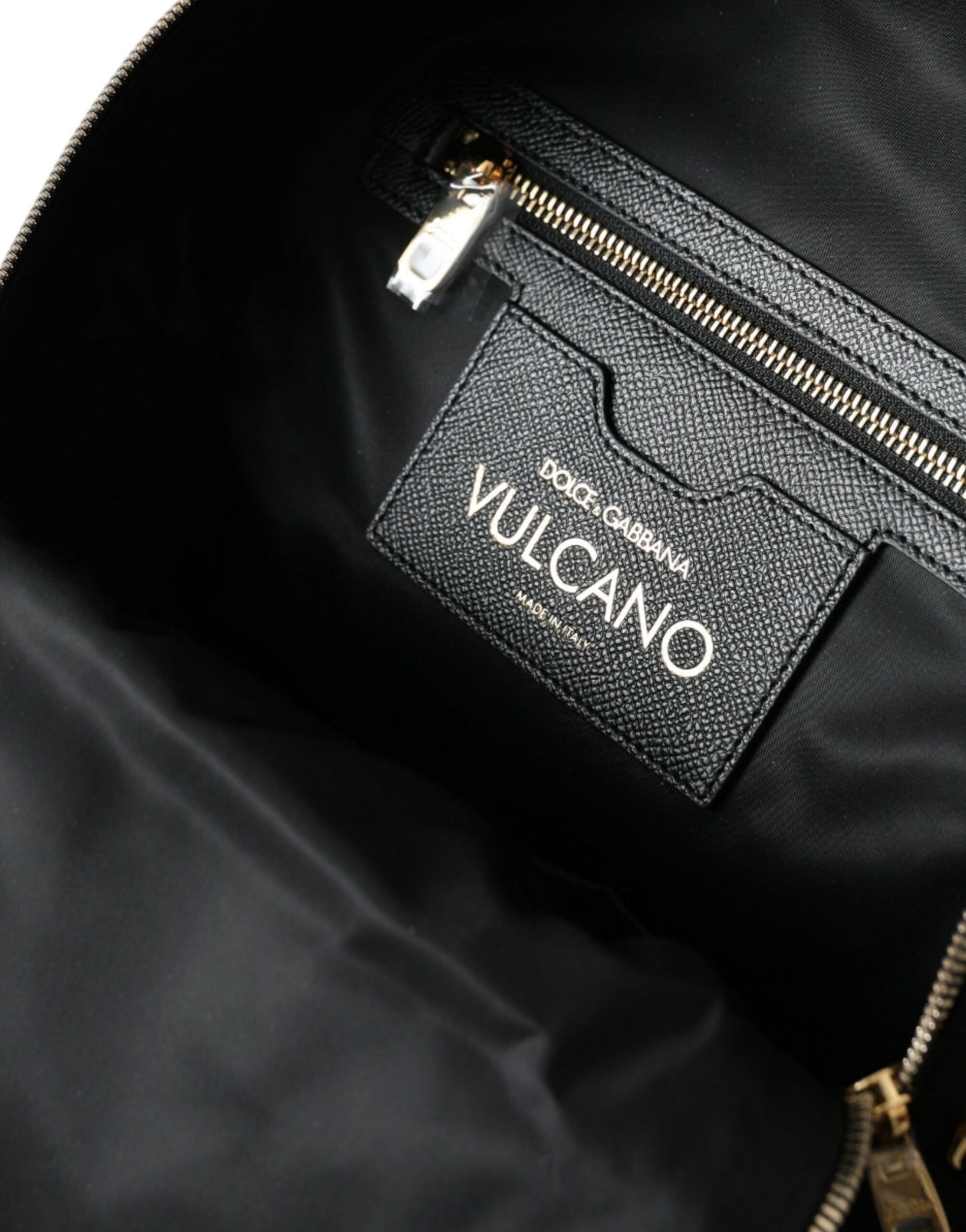 Sac à dos Dolce & Gabbana noir orné #DGFAMILY VULCANO