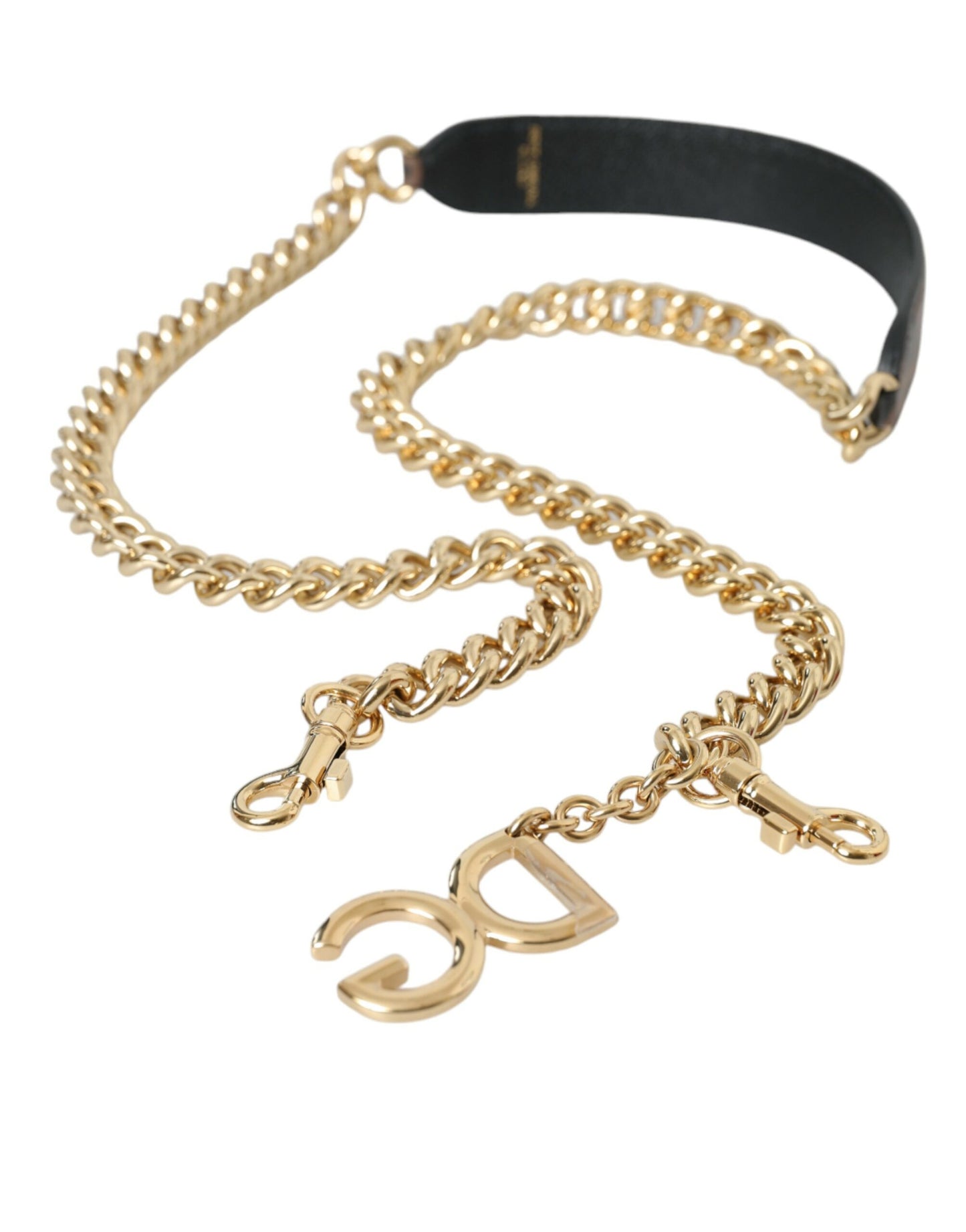 Bandoulière accessoire pour sac à main léopard marron Dolce & Gabbana
