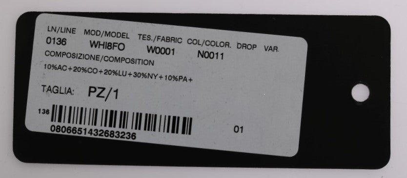 Bandeau diadème Dolce & Gabbana en cristal noir et blanc
