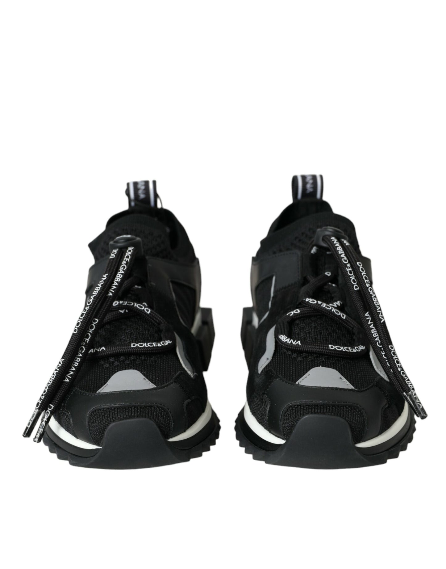 Baskets de randonnée Sorrento noires en maille Dolce & Gabbana