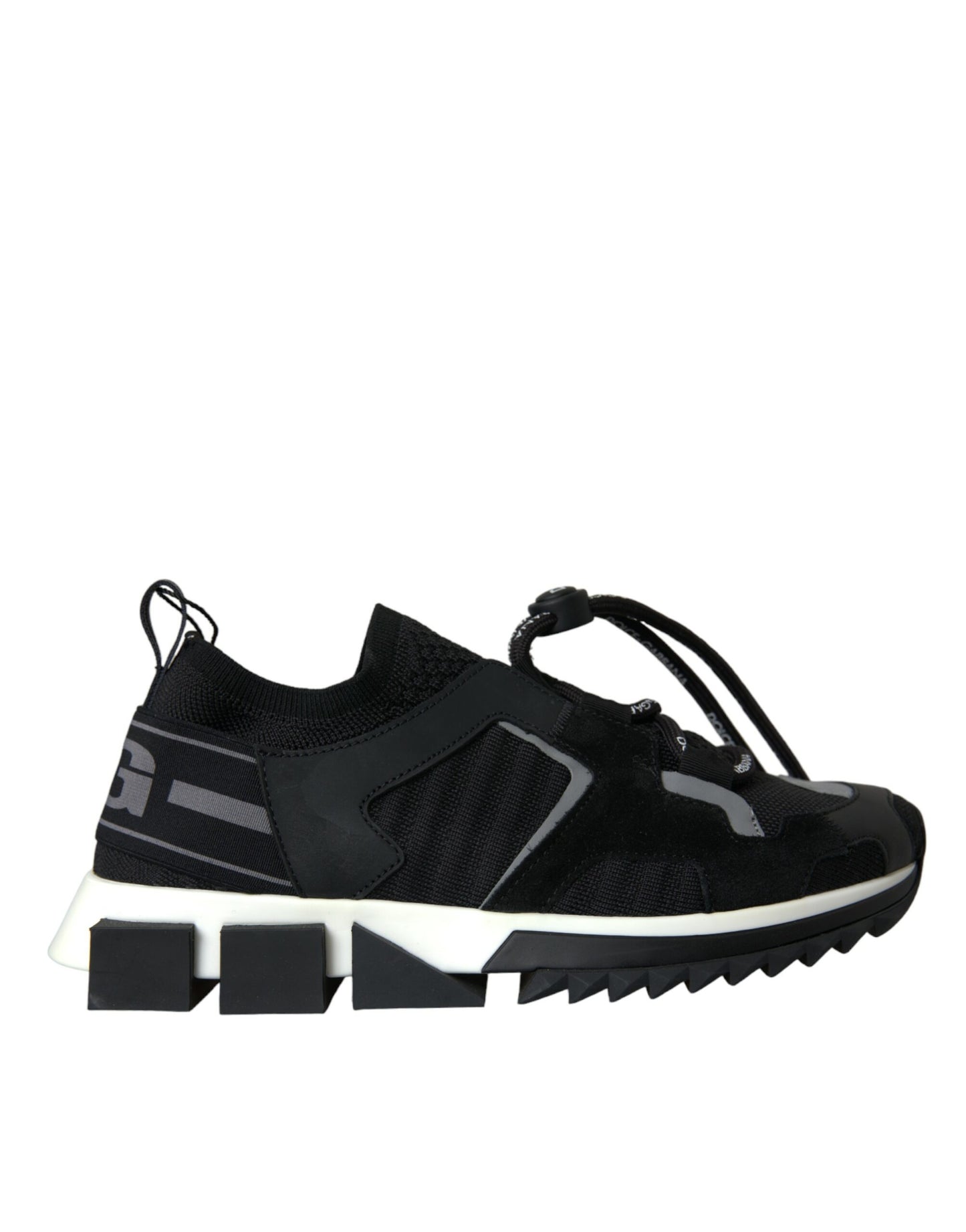 Baskets de randonnée Sorrento noires en maille Dolce & Gabbana