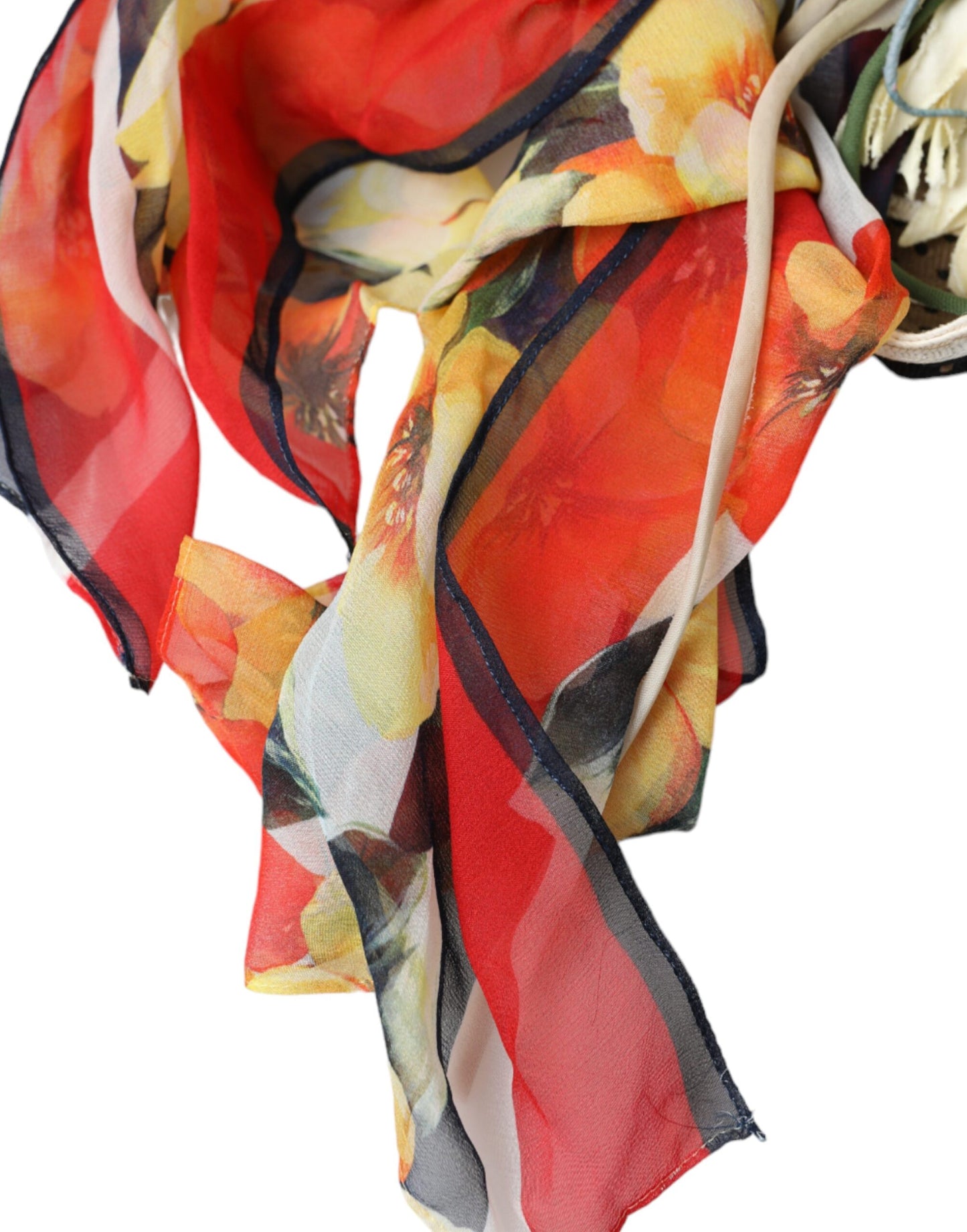 Dolce & Gabbana – Mehrfarbiger Fantasy-Schlapphut mit breiter Krempe